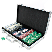 11.5G Dice Chips Aluminum Case Poker Chips Sets